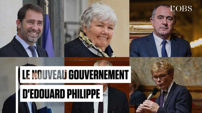 Le nouveau gouvernement d'Edouard Philippe