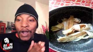We Are Eating Snake Meat As Salt Fish #Fakefood ( 15 Oct 2018 ) Rawpa Crawpa Vlog