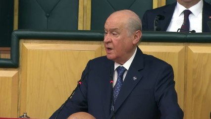 Bahçeli: ' Yok öyle mirasyedilik. İş Bankası hisseleri doğruca Hazine'ye devredilmelidir' - TBMM