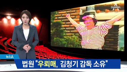 ‘우뢰매’ 저작권 분쟁…법원 “김청기 감독 소유”