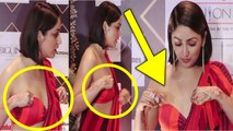 Yami Gautam feels UNCOMFORTABLE in Strapless blouse during BT Fashion Week; MUST WATCH |FilmiBeat