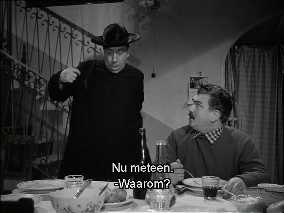 Il Ritorno di Don Camillo (NED Subtitles) (Film Completo -primo tempo) con Fernandel e Gino Cervi