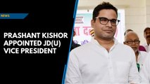 Poll strategist Prashant Kishor appointed JD(U) vice president by party chief Nitish Kumar