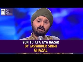 Yun To Kya Kya Nazar | Ghazal By Jaswinder Singh | Idea Jalsa | Art And Artistes