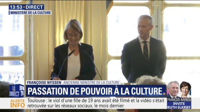 Françoise Nyssen regrette de ne pas avoir pu faire profiter le gouvernement de son expérience d'éditrice