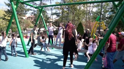 Çorlu Belediyesi tarafından yaptırılan Park Kafe vatandaşlardan tam not aldı