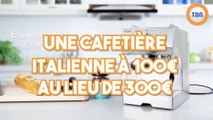 Une cafetière italienne à 100€ au lieu de 300€