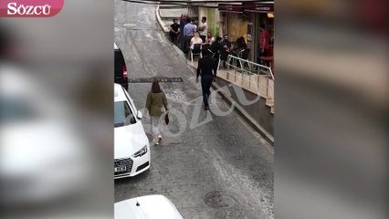 İbrahim Kutluay ve Edwina Sponza aynı evden çıkarken görüntülendi