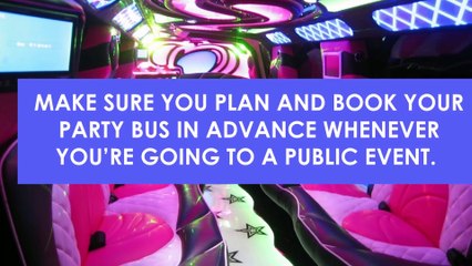 Tips For Renting The Dynamite Party Bus Service In Beaumont