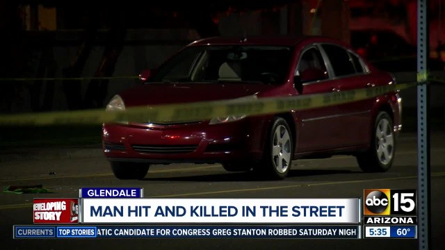 Man hit, killed near 51st and Peoria avenues
