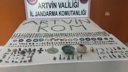 Yolcu Otobüsünde Bin 547 Parça Tarihi Eser Ele Geçirildi