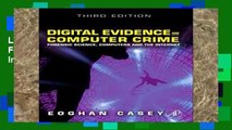 Library  Digital Evidence and Computer Crime: Forensic Science, Computers, and the Internet