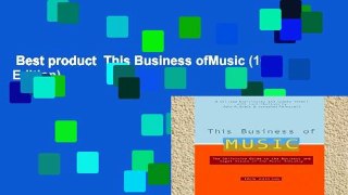 Best product  This Business ofMusic (10th Edition)