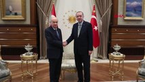 Cumhurbaşkanı Erdoğan, MHP Lideri Bahçeli ile Görüşüyor