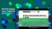 [P.D.F] Casenote Legal Briefs: Environmental Law, Keyed to Percival, Schroeder, Miller and Leape s