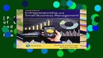 [P.D.F] Essentials of Entrepreneurship and Small Business Management (What s New in Management)