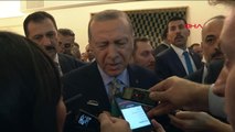 Erdoğan, Grup Toplantısı Sonrasında Gazetecilerin Sorularını Yanıtladı