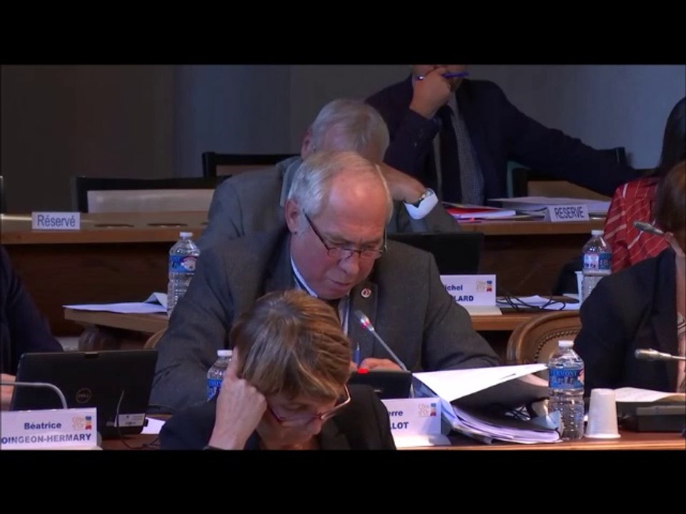 Pierre POILLOT. Soutien à l'agriculture. 15 octobre 2018