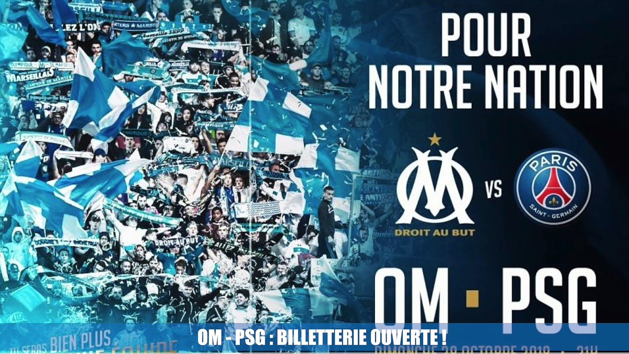 Le Zap OM : billetterie OM-PSG, blessure de Florian Thauvin,... toute l'actu de l'OM