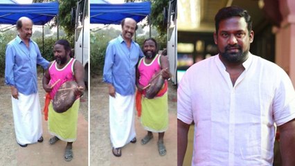 ரோபோ சங்கர் ரஜினிகாந்தின் புகழ்பாடும் போட்டோவை பகிர்ந்துள்ளார்.