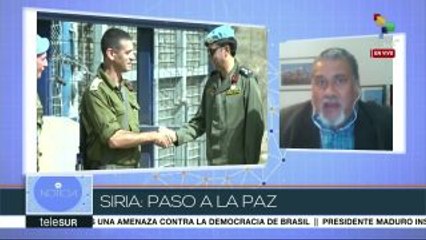 Jofre: Siria debe normalizar todos sus pasos fronterizos