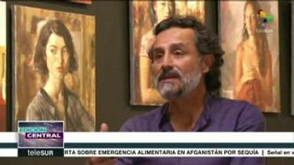 Artista ecuatoriano Jaime Zapata presenta su obra "El caso invisible"