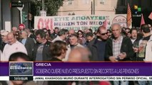 Grecia presenta primer proyecto de presupuestos generales