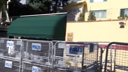 Suudi gazeteci Kaşıkçı'nın kaybolması - Konsolosluk önünden detaylar - İSTANBUL
