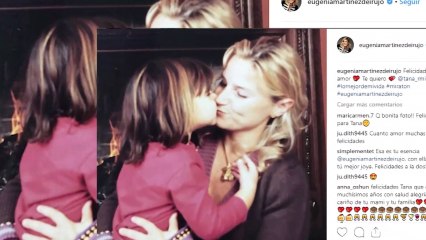 Familiares felicitan a Tana Rivera por su cumpleaños