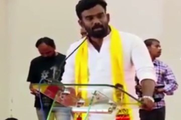 Paritala Sriram Speech at Bangalore TDP Forum