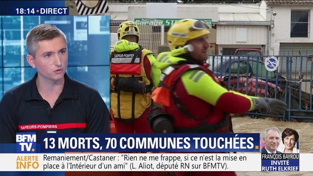 Inondations dans l'Aude: Treize morts, 70 communes touchées