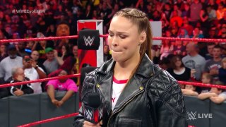 Ronda Rousey rips into The Bellas before destroying their private security: Raw, Oct. 15, 2018