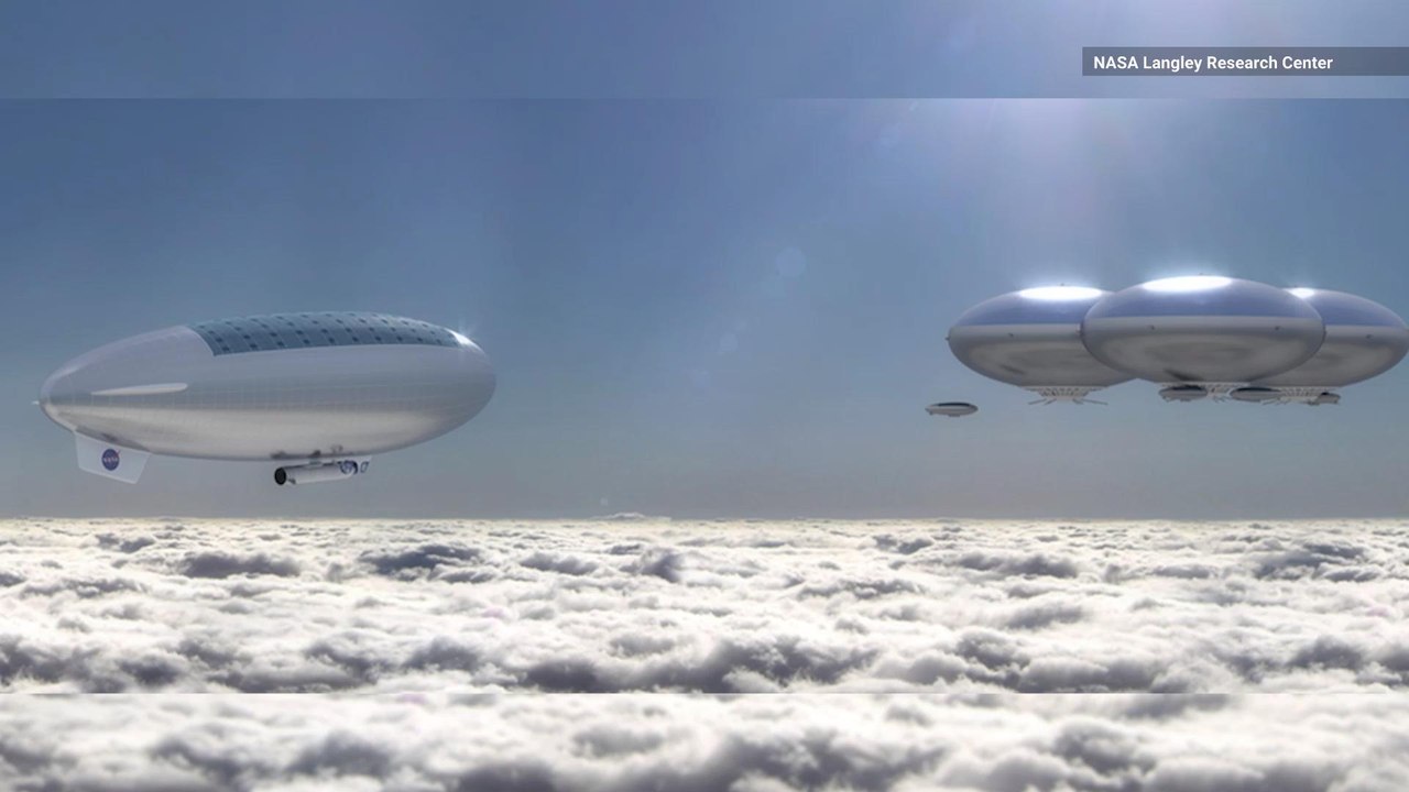 NASA Wants to Create a City of Airships Above Venus' Clouds
