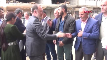 Hakkari Hdp Eş Genel Başkanı Temelli'den Hakkari'de Esnaf Ziyareti