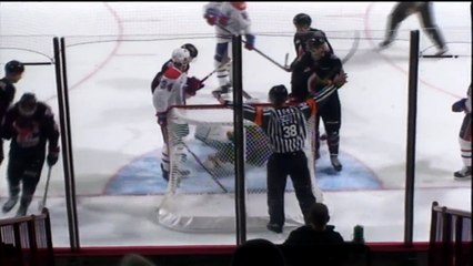 WHL Moose Jaw Warriors defeat Spokane Chiefs 4-3