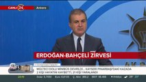 AK Parti Sözcüsü Çelik konuşma yapıyor