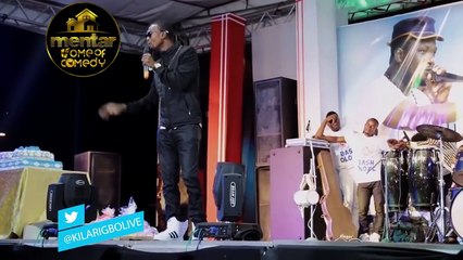 I GO DYE SHOWS SUPPORT FOR ATIKU'S PDP AS HE JOKINGLY BLASTS TINUBU & BUHARI ON STAGE