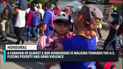 Honduras’ Migrant Caravan Heading To The U.S.