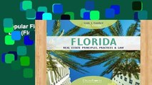 Popular Florida Real Estate Principles, Practices   Law (Florida Real Estate Principles,
