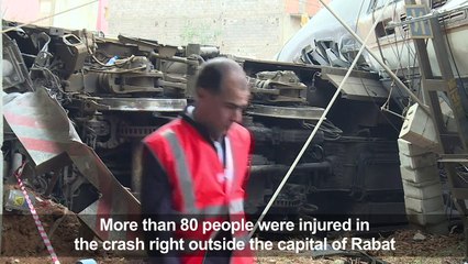 At least six dead in Morocco train crash (2)