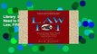 Library  Law 101: Everything You Need to Know About American Law, Fifth Edition