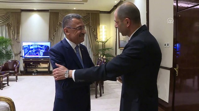 Cumhurbaşkanı Yardımcısı Oktay, KKTC heyetini kabul etti - ANKARA