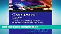 Review  Computer Law: The Law and Regulation of Information Technology