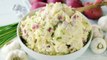 Garlic Mashed Potatoes just like you'd find in a steakhouse restaurant. The big question is: are you a garlic lover or not when it comes to mashed potatoes?WRI