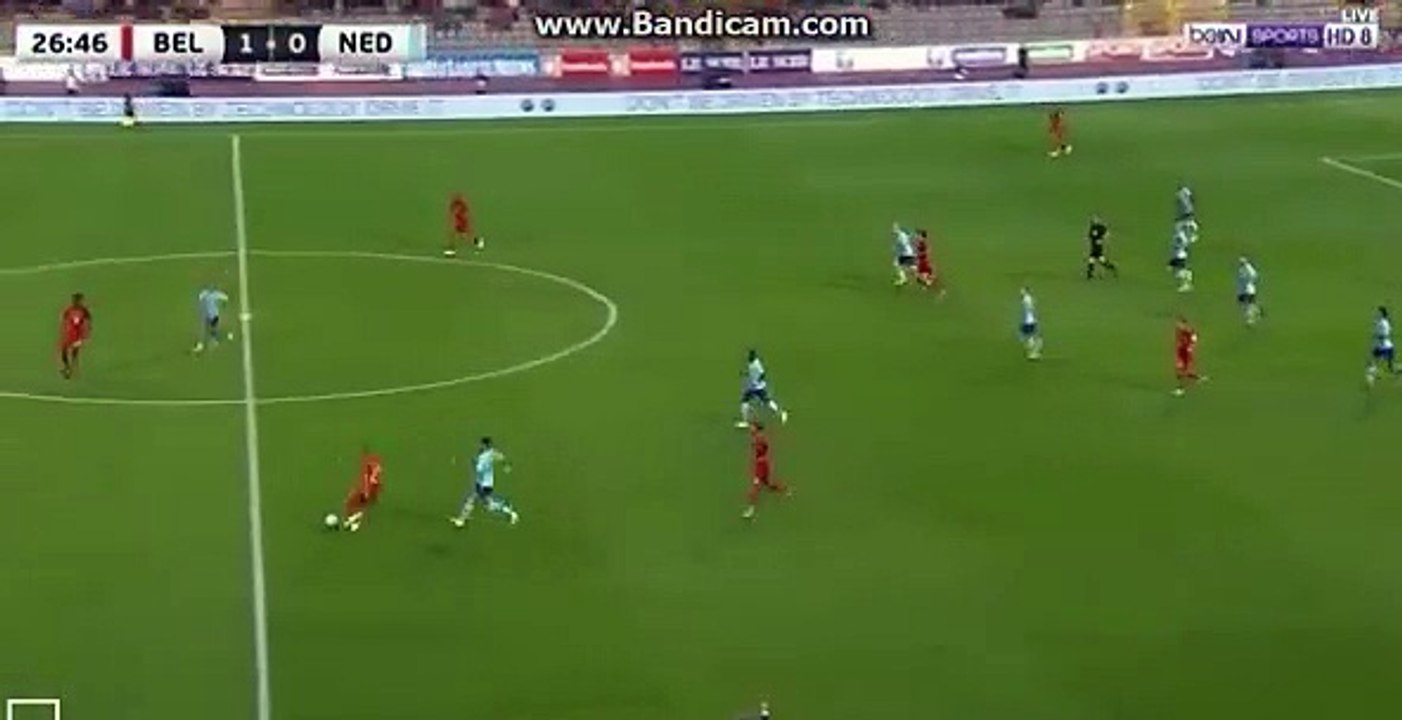 Arnaut Groeneveld Goal HD - Belgium 1-1 Netherlands 16.10.2018