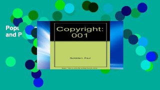 Popular Copyright: Principles, Law, and Practice: 001