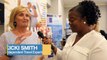 Gracita Allert, Assistant Director of Tourism Uk/Europe for the St. Vincent and the Grenadines Tourism Authority, speaks with Kicki Smith of Independent Travel