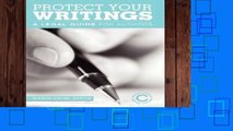 Popular Protect Your Writings: A Legal Guide for Authors