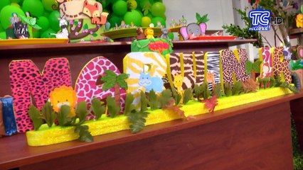 Pamela Palacios celebró el primer año de Marwin Junior