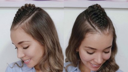 Peinado de Trenza con Doble Nudo by Belleza sin Limites
